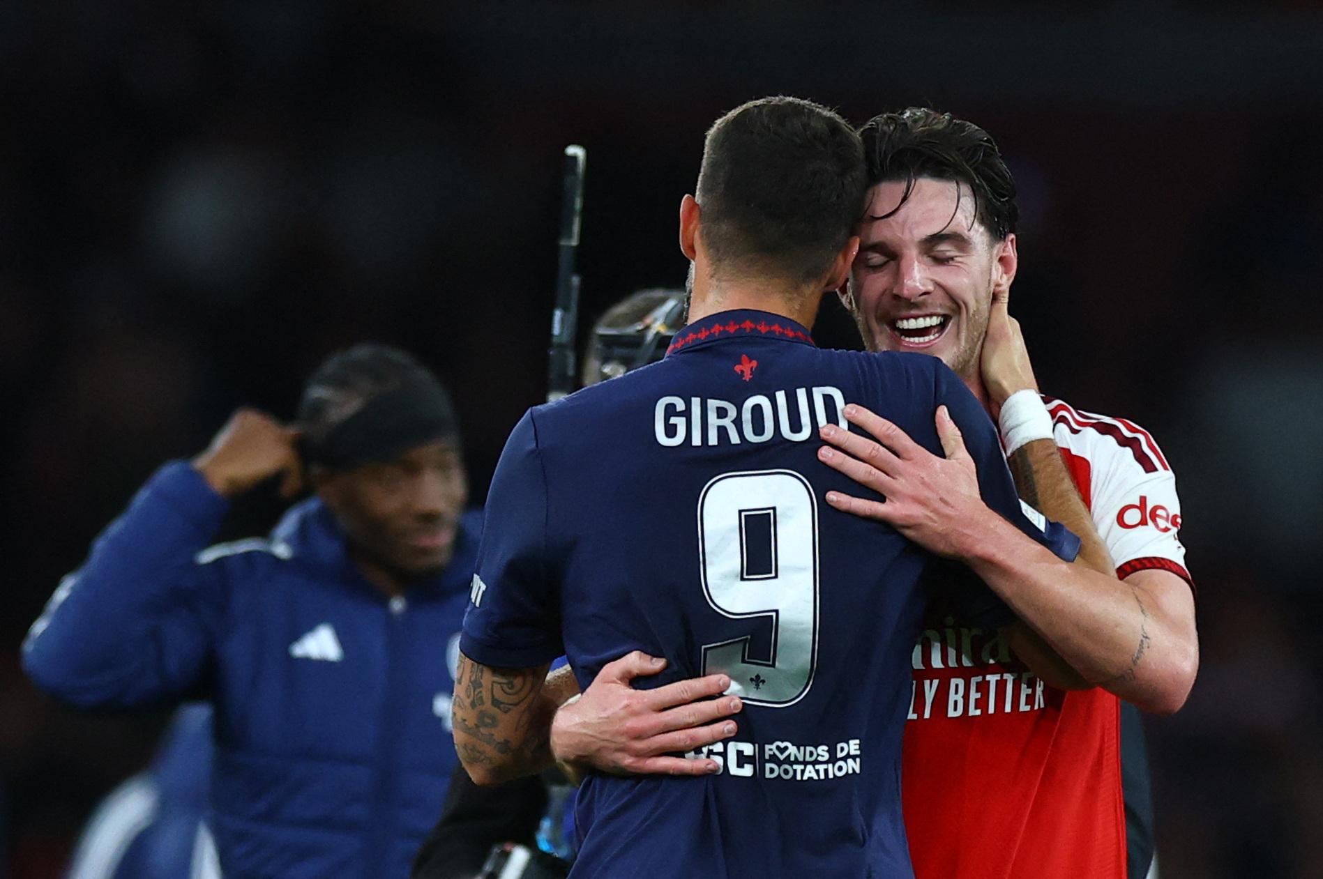 «C’était fort en émotion» : Giroud déçu de la défaite du Losc mais touché par l’hommage des Anglais